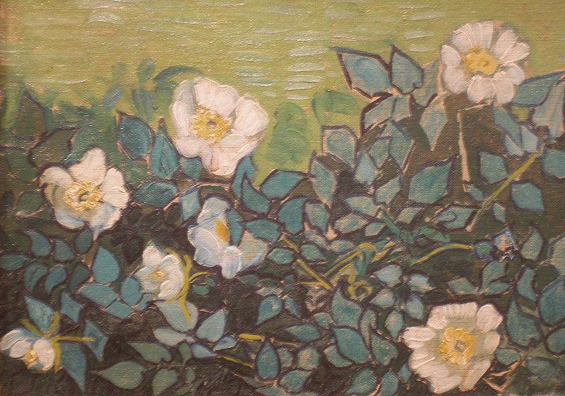 Vincent Van Gogh Wild Roses China oil painting art
